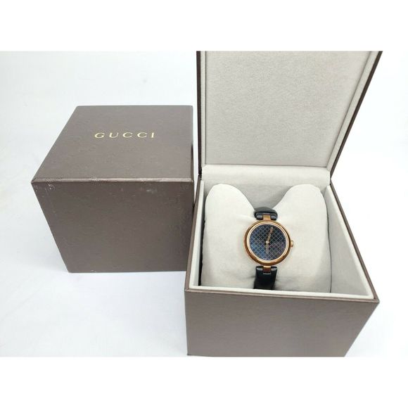 Gucci Diamantissima Women's Watch Leather Band - Picture 4 of 12